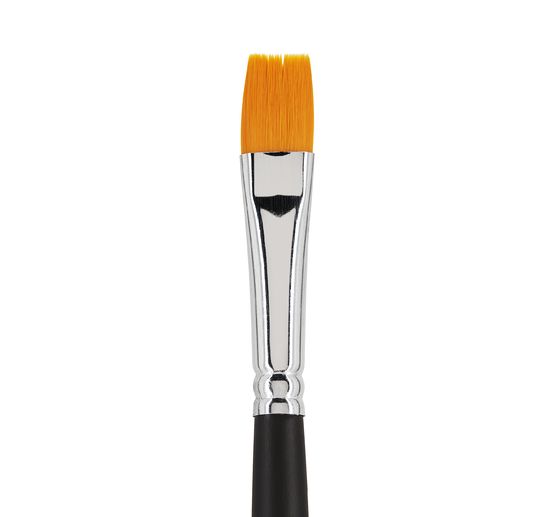 VBS Platte penseel "BASIC", set van 6