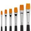VBS Platte penseel "BASIC", set van 6