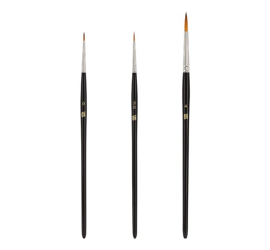 Kolinex synthetic penseel "Superfijne", set van 3