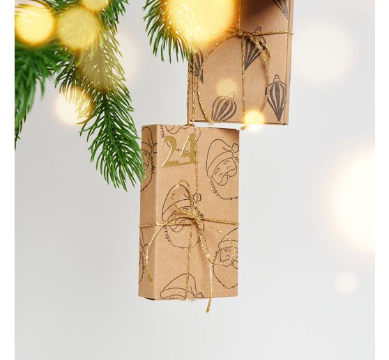 Advent Numbers" reli&euml;fsticker