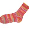 Gründl Hot Sock's "Lazise" Oranje/Lichtgeel/Lichtroze/Kleuren/Wit Gevlekt