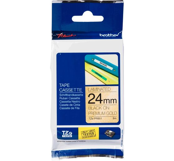 Brother P-touch Premium schrijfband, 24 mm