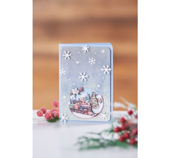 VBS Magneet ponser "Sneeuwvlokken"