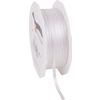 Satijnen lint "Uni", 3 mm Ivoorkleurig