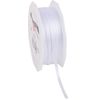 Satijnen lint "Uni", 3 mm Wit