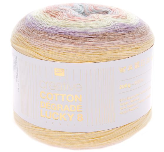 Rico Design Creative Cotton Dégradé Lucky 8