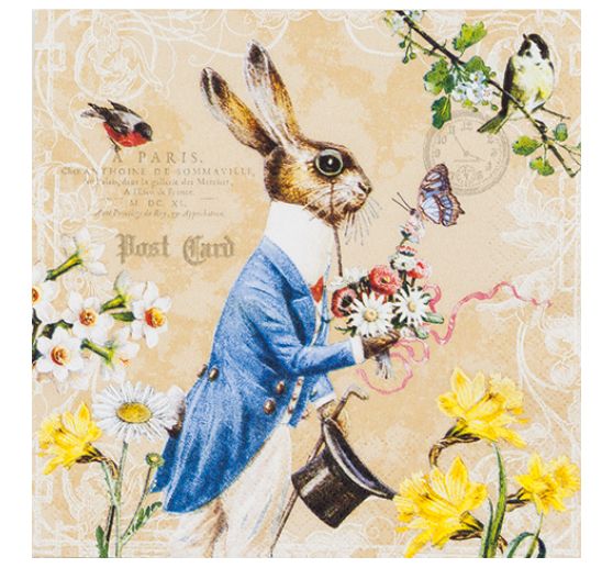 Serviette « Mr. Rabbit »