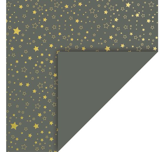 Motief karton "Golden Stars"