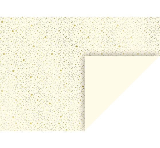 Papier cartonné à motifs « Golden Stars » 