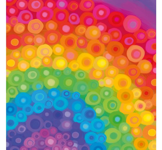 Napkin "Rainbow Art"