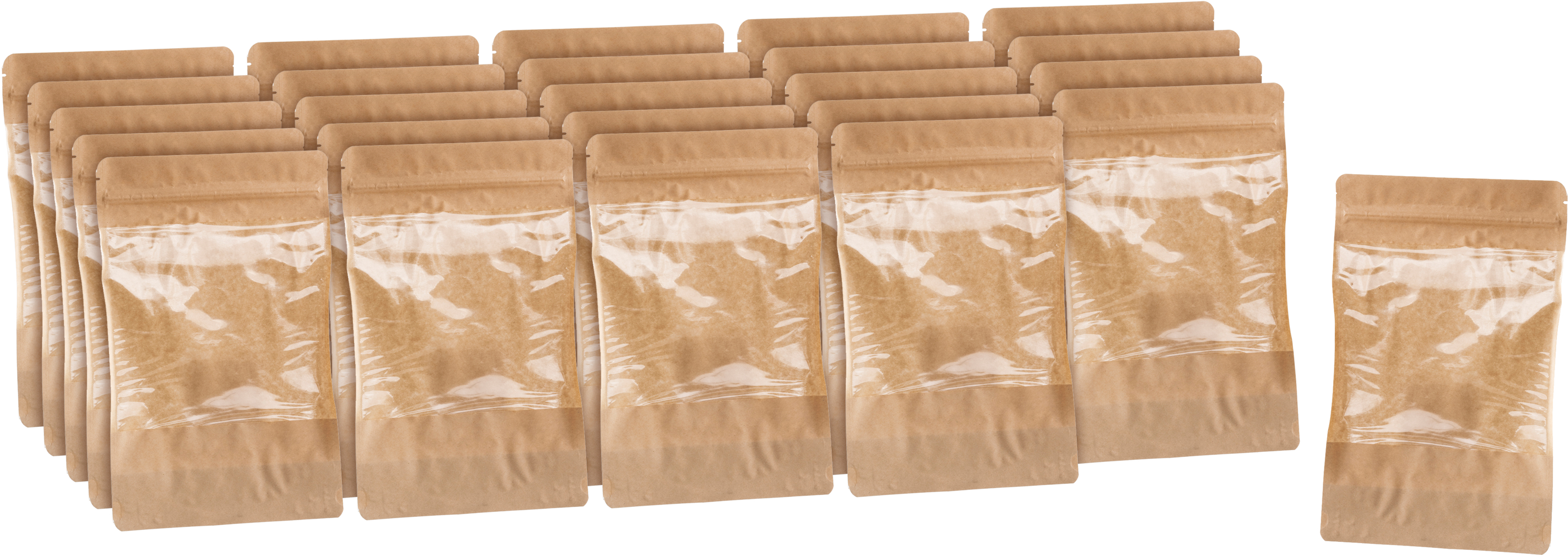 Logbuch-VErlag Lot De 25 Sachets De Saint-Nicolas Rouges Et Blancs Avec Autocollants Dorés Pour