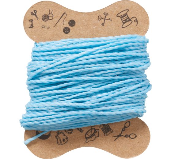 Micro macramé koord, gewaxt