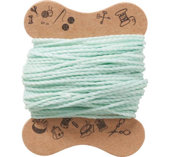 Micro macramé koord, gewaxt