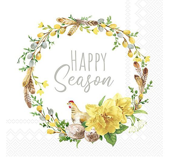 Serviette « Happy Season »