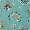 Tissu coton au mètre « Roami » Bleu