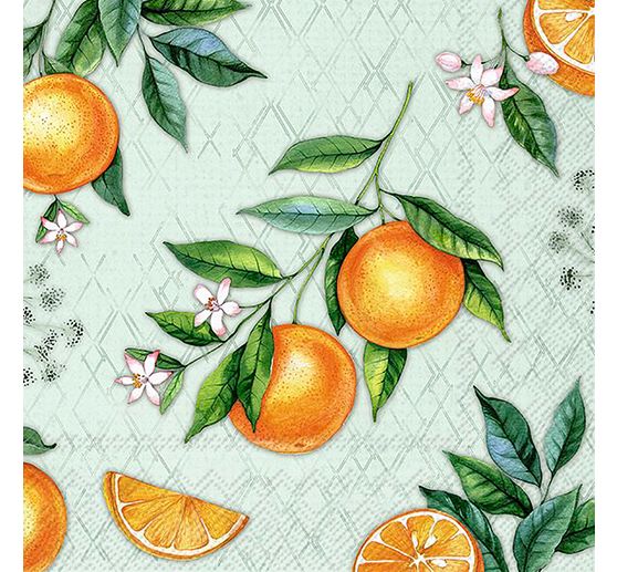 Serviette « Jardin d'oranges » 