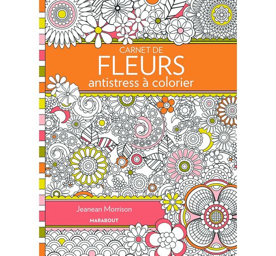Buch "Carnet de fleurs antistress à colorier"