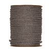 Knitted tube from paper yarn, 30m Dusky Brown