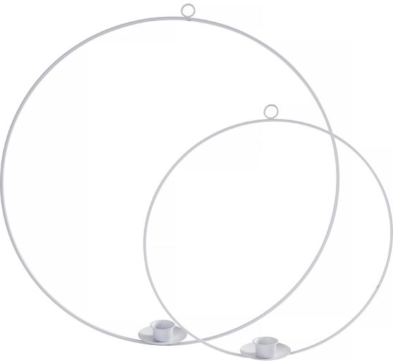 VBS Metalen ring "Moora -Cirkel" voor stokkaars