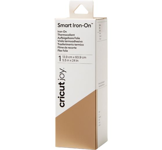 Cricut Joy Aufbügelfolie "Smart Iron-On", 13,9 x 60,9 cm