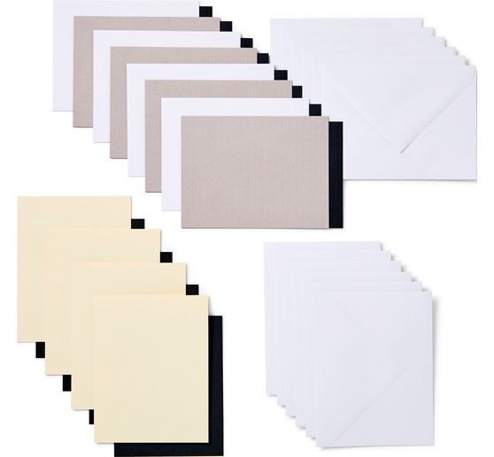 Cricut Joy dubbele kaarten met insteekhoezen & enveloppen "Insert Cards", 10,7 cm x 13,9 cm