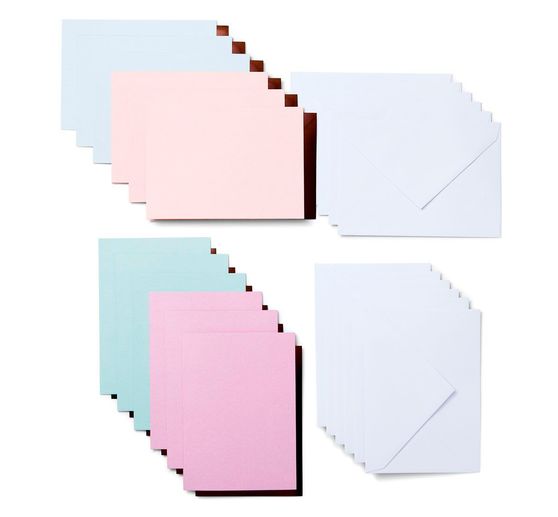 Cricut Joy dubbele kaarten met insteekhoezen & enveloppen "Insert Cards", 11,43 x 15,87 cm