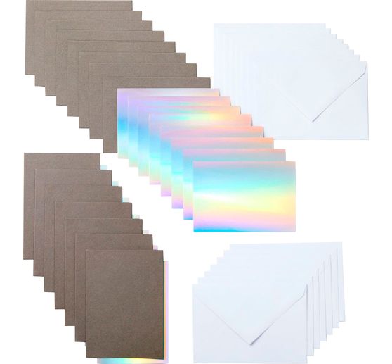 Cricut Joy dubbele kaarten met insteekhoezen & enveloppen "Insert Cards", 8,89 x 12,45 cm