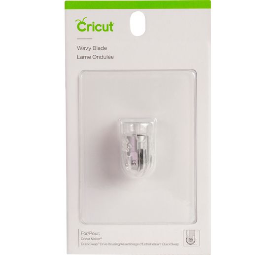 Cricut werktuig "Quickswap Tool - Wavy Blade Tip ", golvend blad 