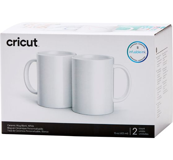 Cricut Bekers "Mug White", 425 ml