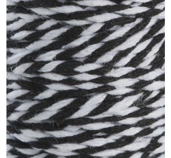 Cordelette coton, 2 mm, rouleau de 25 m