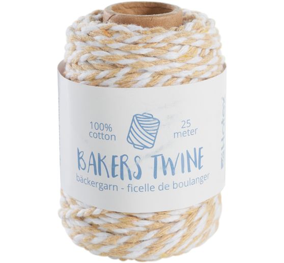 Cordelette coton, 2 mm, rouleau de 25 m