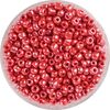 Rocailles "Parelmoer" Rood