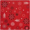 Cotton fabric "Christmas time" Red