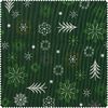 Cotton fabric "Christmas time" Green