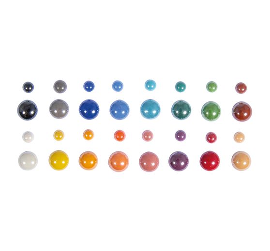 Glasmozaïek steentjes "Diamond", kleurrijke mix, ca. 180 g