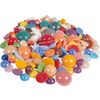 Glasmozaïek steentjes "Diamond", kleurrijke mix, ca. 180 g Bolvormig