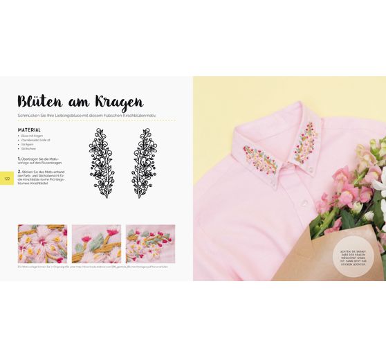 Book "200 gestickte Blumen"