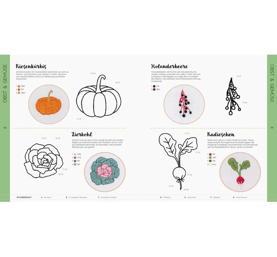 Book "200 gestickte Blumen"