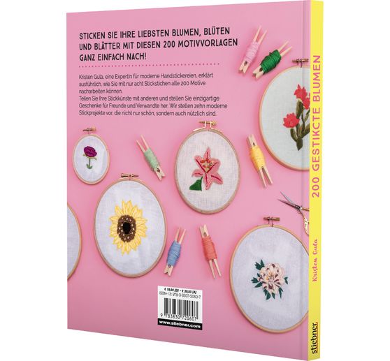 Book "200 gestickte Blumen"