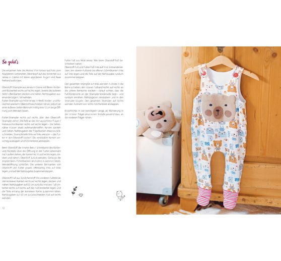 Livre "klitzeklein & kuschelweich - Einfach niedliche Nähideen für Babys"