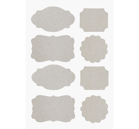 Papieren sticker "Labels" 
