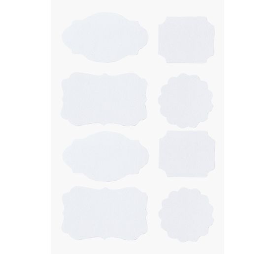 Papieren sticker "Labels" 