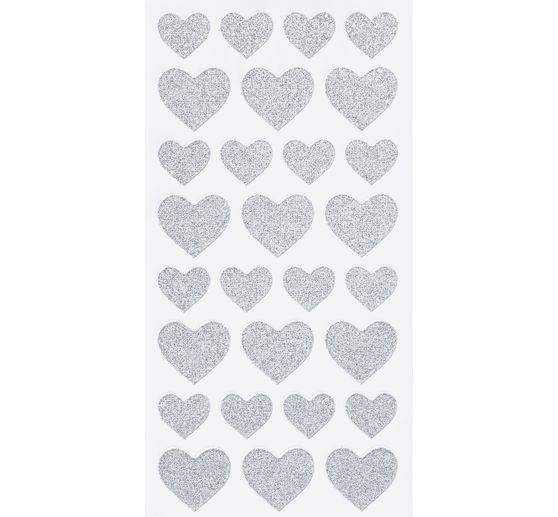 Glittersticker "Harten"