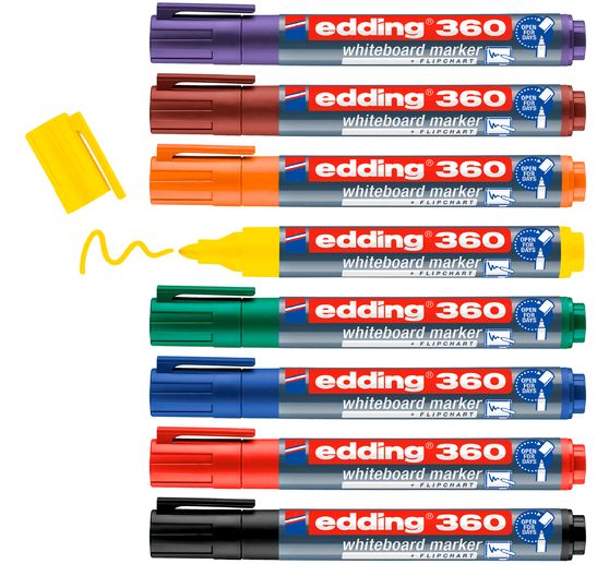 edding 360 Whiteboard marker "Ronde punt", 1,5-3 mm