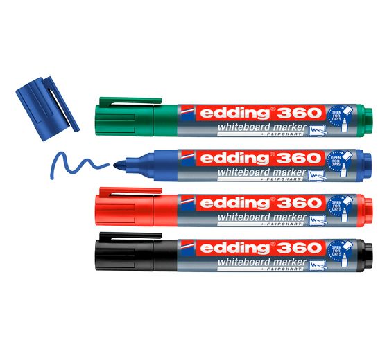edding 360 Whiteboard marker "Ronde punt", 1,5-3 mm