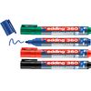 edding 360 Whiteboard marker "Ronde punt", 1,5-3 mm Set van 4