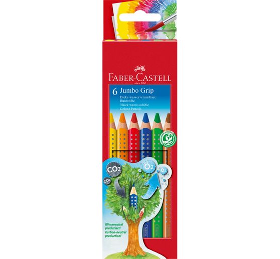 FABER-CASTELL Buntstifte "Jumbo Grip"