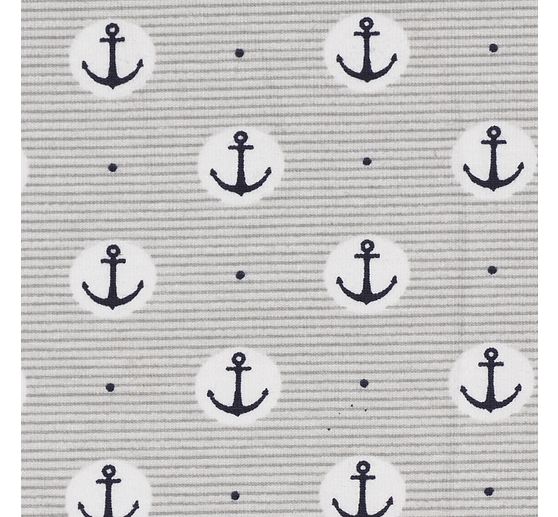 Jersey stof "Anchor"