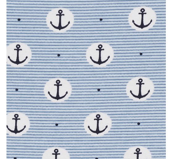 Jersey stof "Anchor"