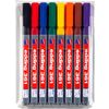 edding 361 Whiteboard marker "Ronde punt", 1 mm Set van 8
